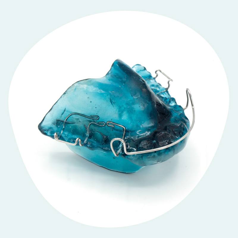 exemple d'appareil orthodontique