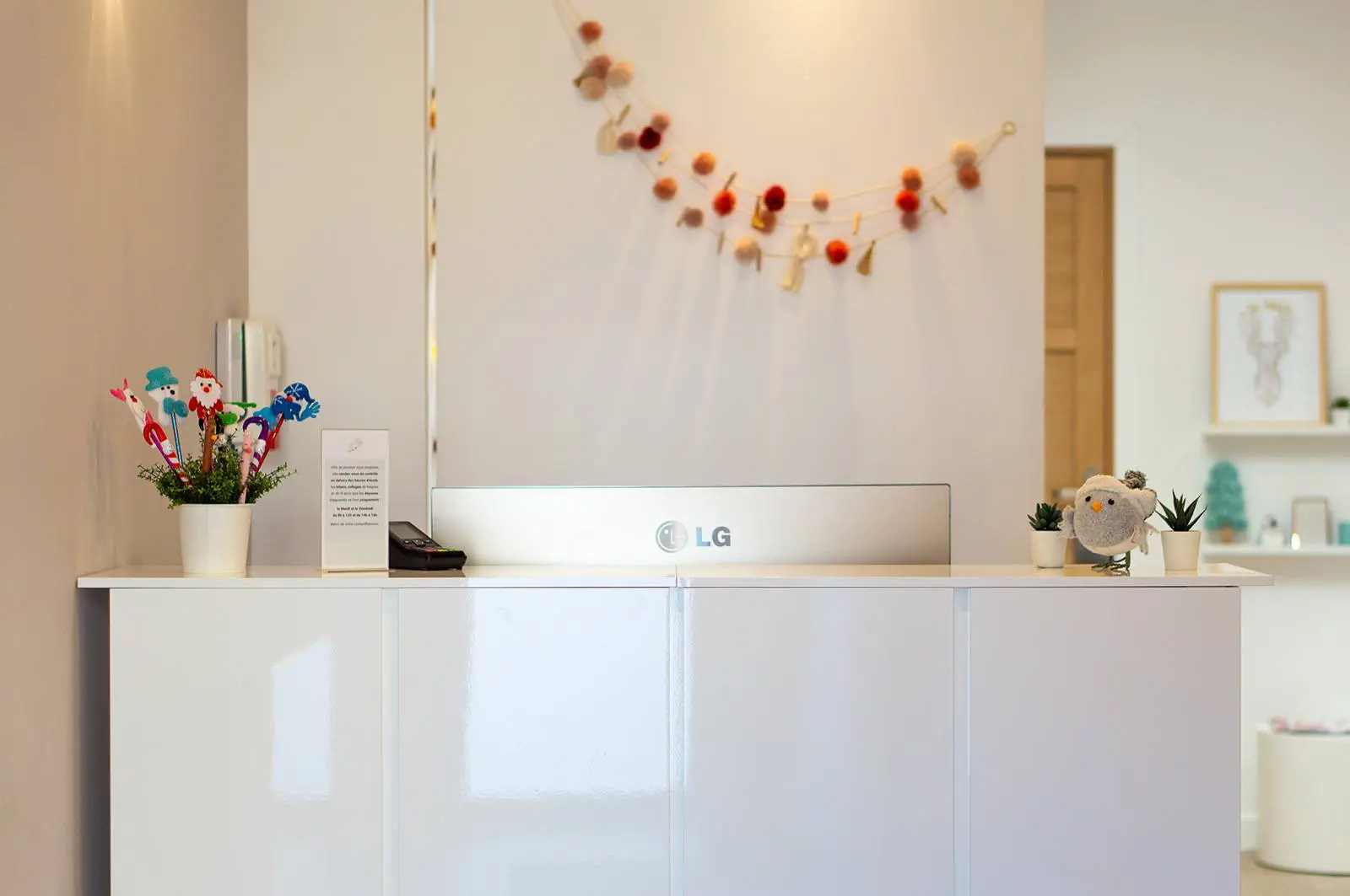 accueil du cabinet d'orthodontie de gondecourt